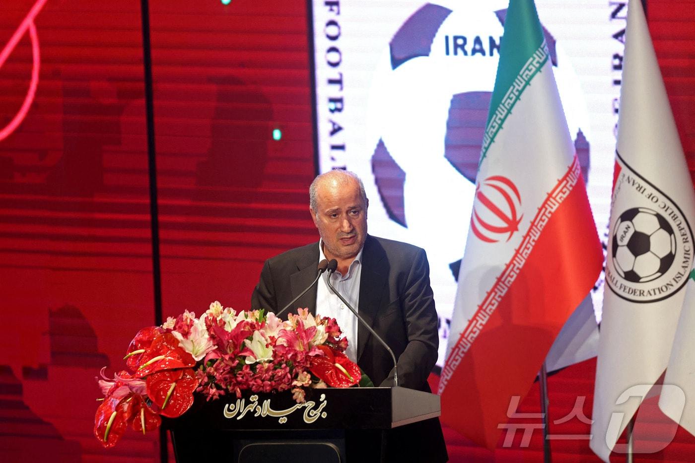 본문 이미지 - 메흐디 타즈 이란축구협회 회장ⓒ AFP=뉴스1