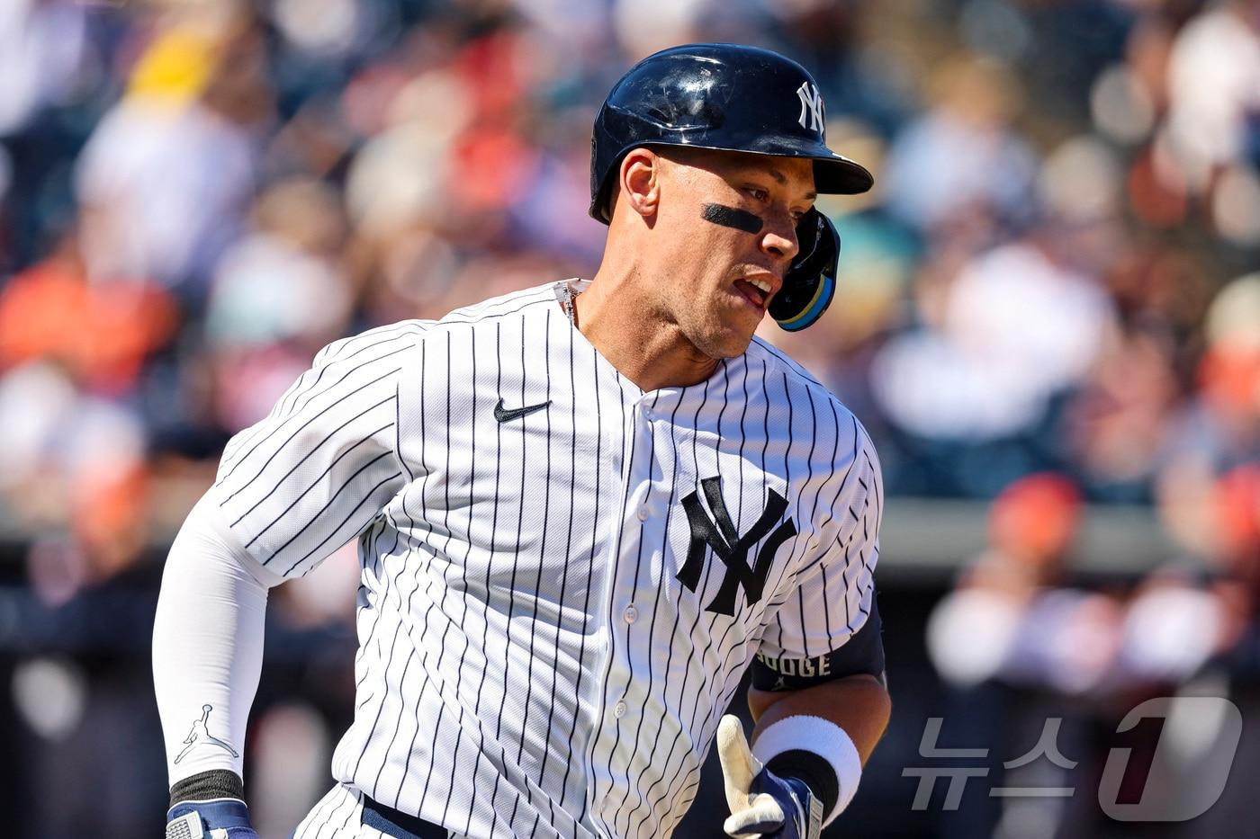 본문 이미지 - 애런 저지. ⓒ 로이터=뉴스1