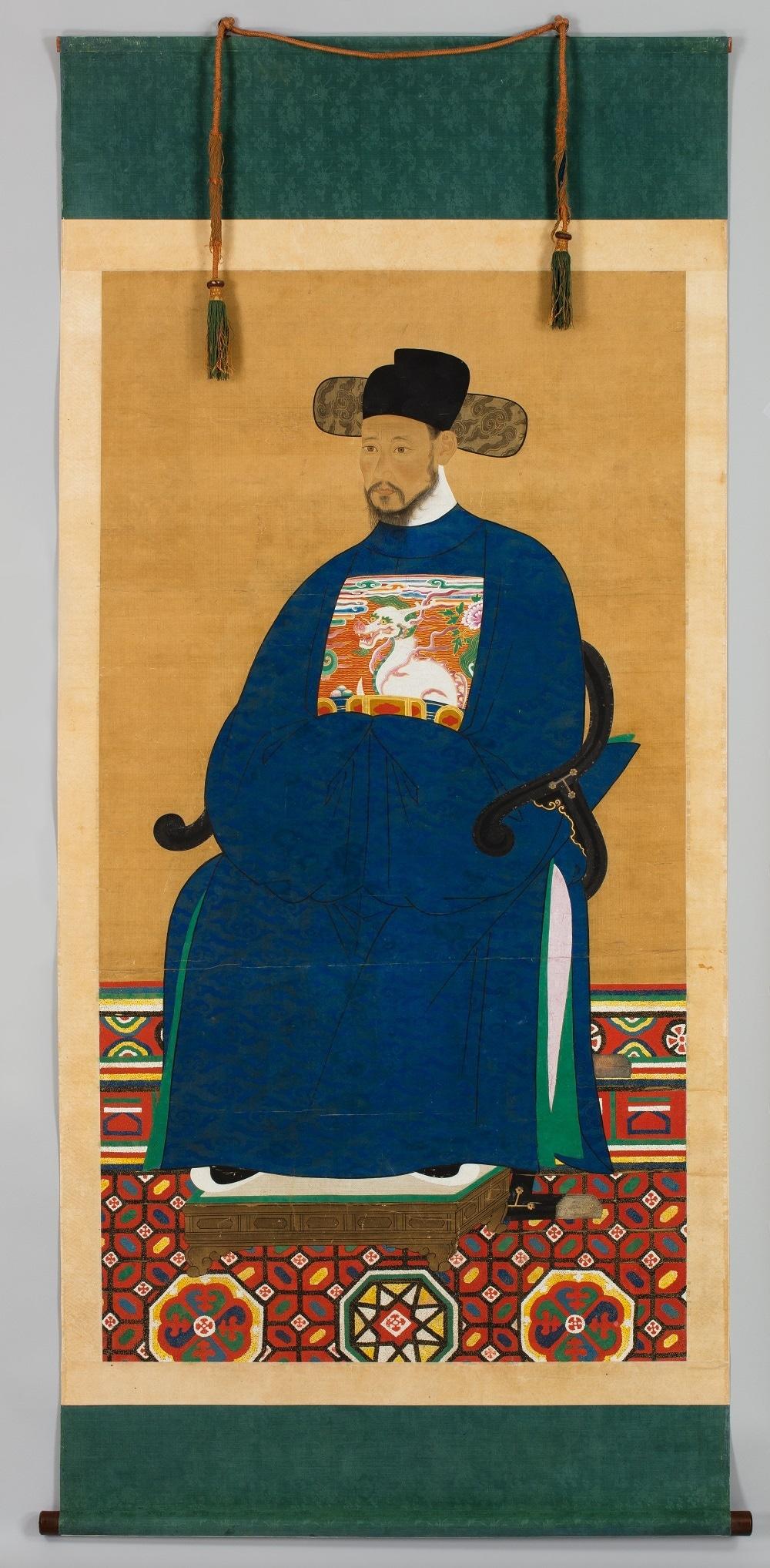 본문 이미지 - 국가유산청이 보물 지정 예고한 '유효걸 초상'(충남도 제공. 재판매 및 DB금지)/뉴스1