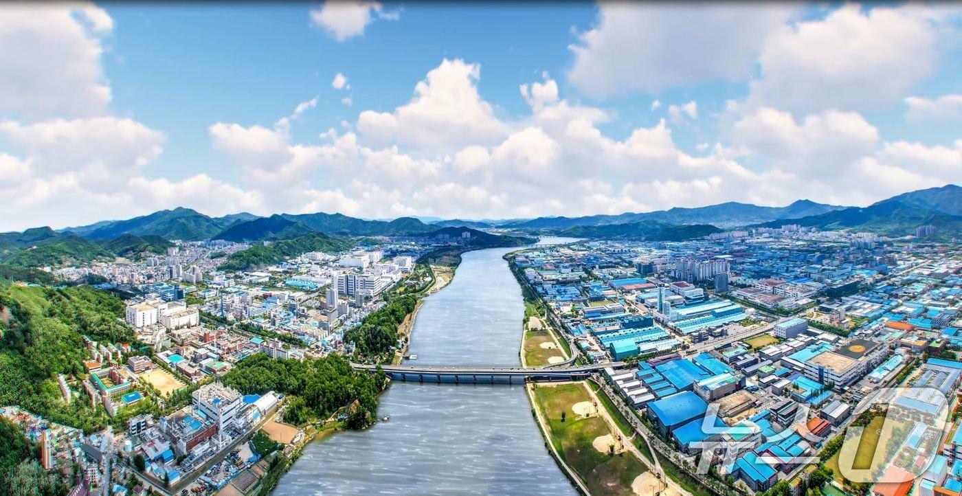 본문 이미지 - 구미국가공단 전경.ⓒ 뉴스1 정우용 기자