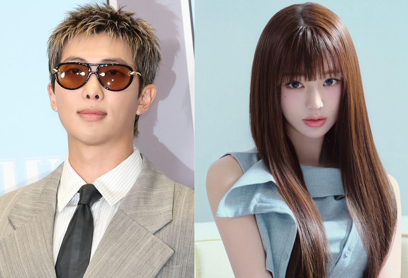 본문 이미지 - BTS RM과 아이브 장원영