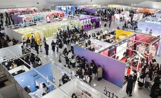 본문 이미지 - 지난해 컬리 뷰티 페스타 현장(컬리 제공)