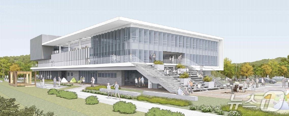 본문 이미지 - 음성군 금왕 산업단지 청년복합문화센터 조감도.(음성군 제공. 재판매 및 DB금지)