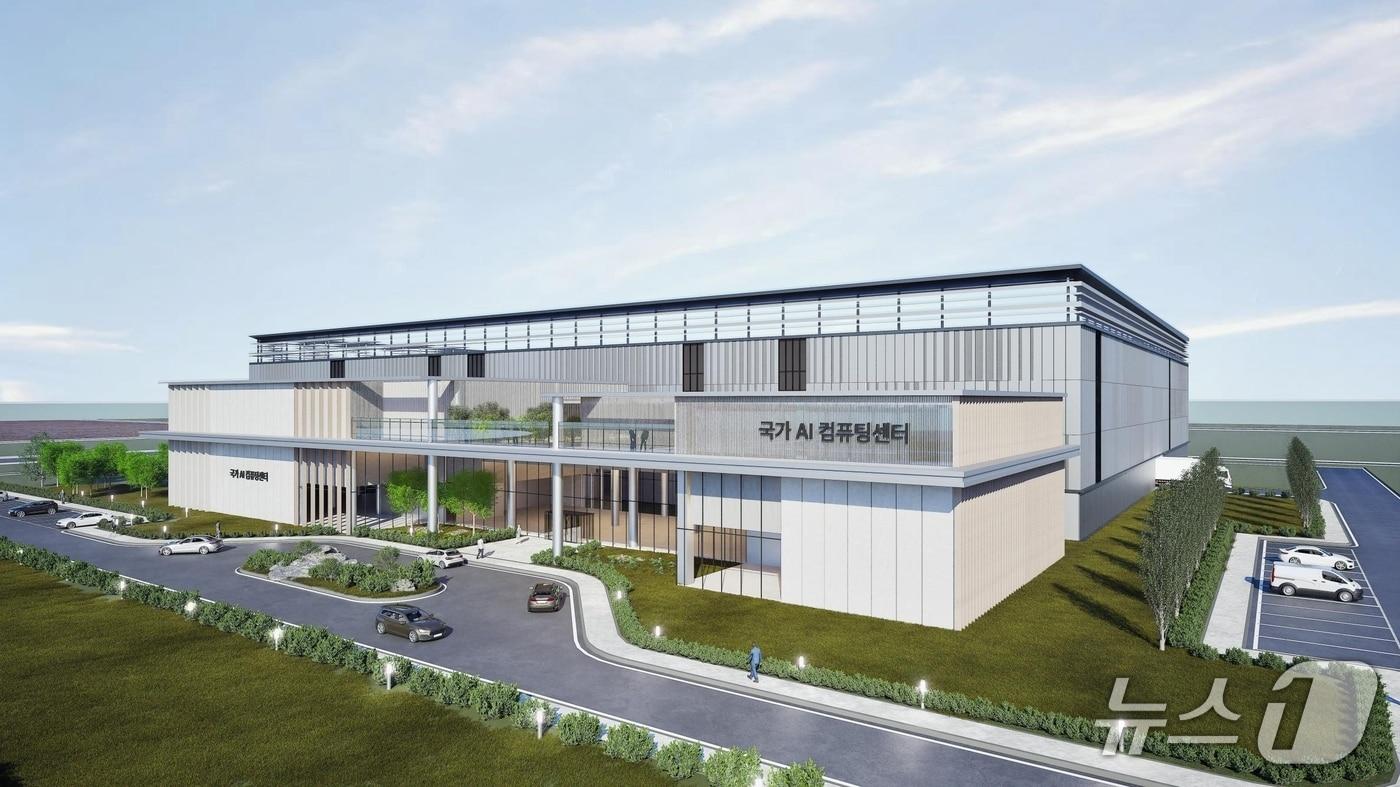 본문 이미지 - 국가AI컴퓨팅센터 조감도.(전남도 제공. 재판매 및 DB금지) 2026.3.10/뉴스1