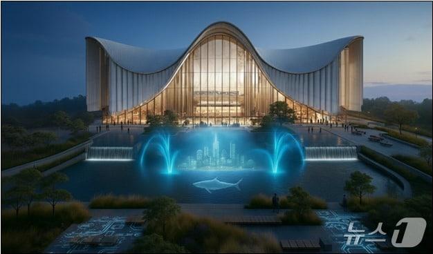 본문 이미지 - 국립해양도시과학관 조감도.(전북도 제공. 재판매 및 DB금지)/뉴스1