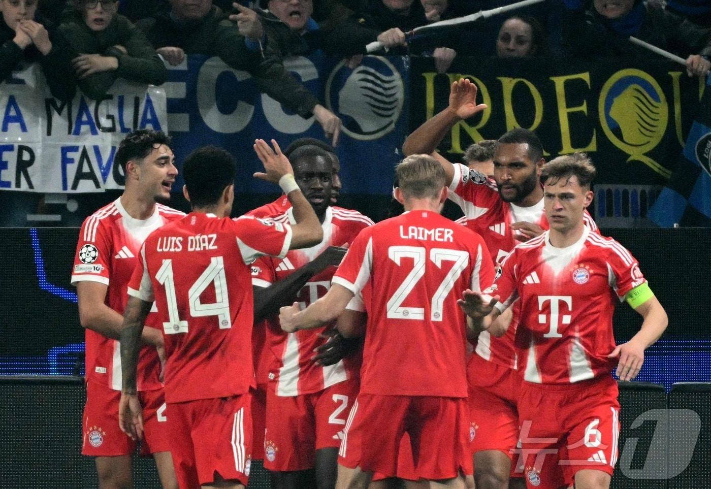 본문 이미지 - 바이에른 뮌헨이 아탈란타를 6-1로 꺾었다.ⓒ AFP=뉴스1