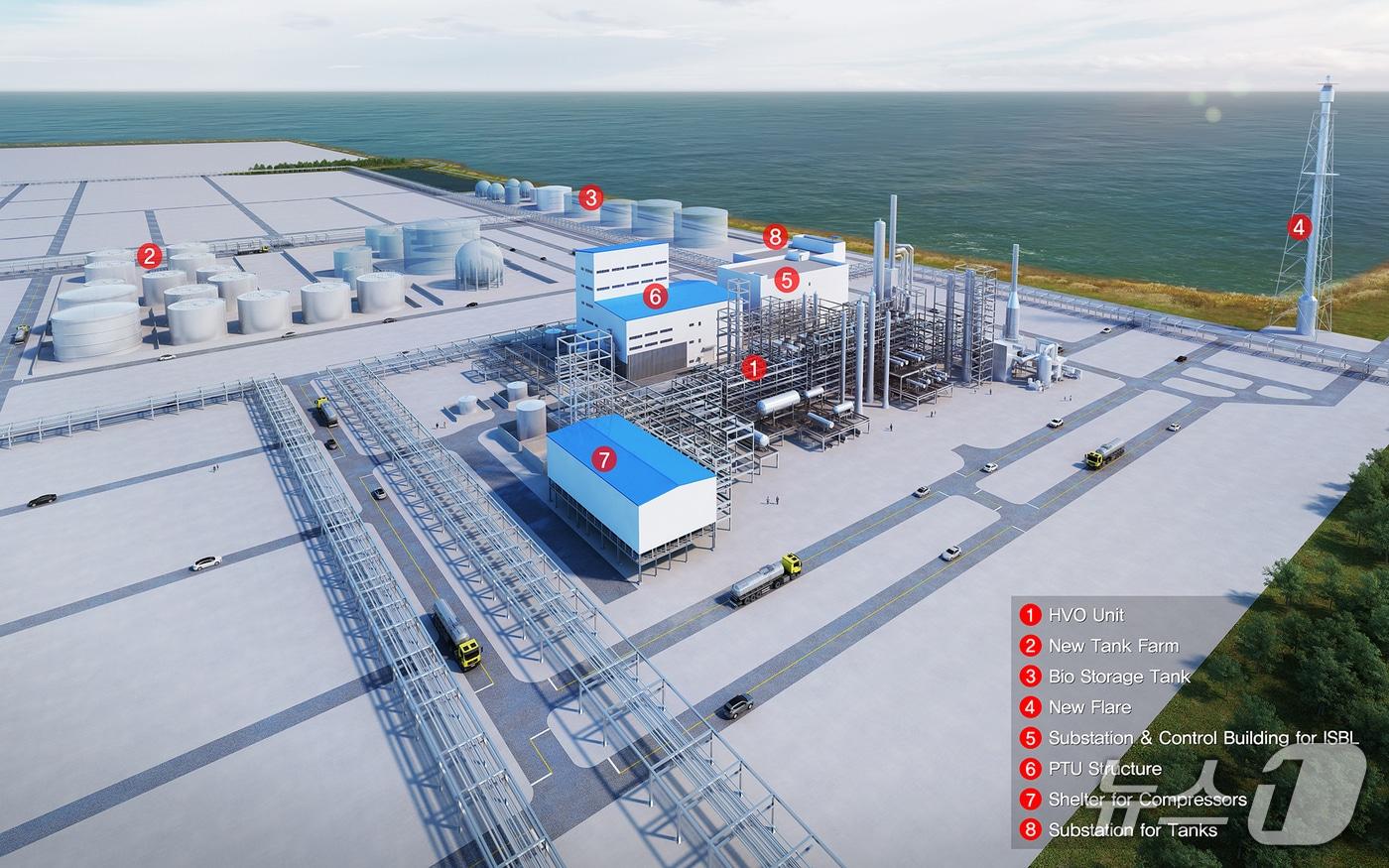 본문 이미지 - 친환경 차세대 바이오 오일 생산공장 조감도(서산시 제공. 재판매 및 DB금지)2026.3.11/뉴스1