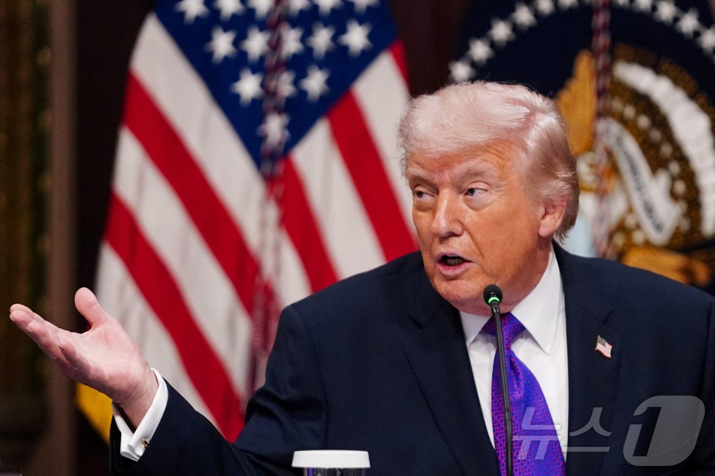 본문 이미지 - 도널드 트럼프 미국 대통령. ⓒ 로이터=뉴스1