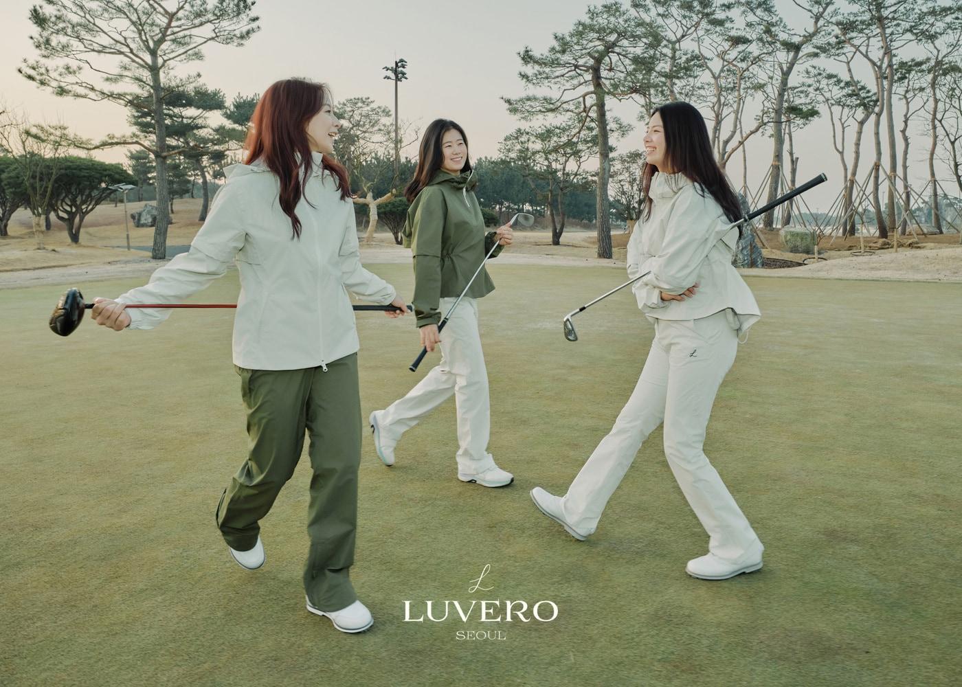 본문 이미지 - 프로 골퍼들이 제작에 참여한 골프웨어 '루베로'가 출시된다. (루베로 제공)