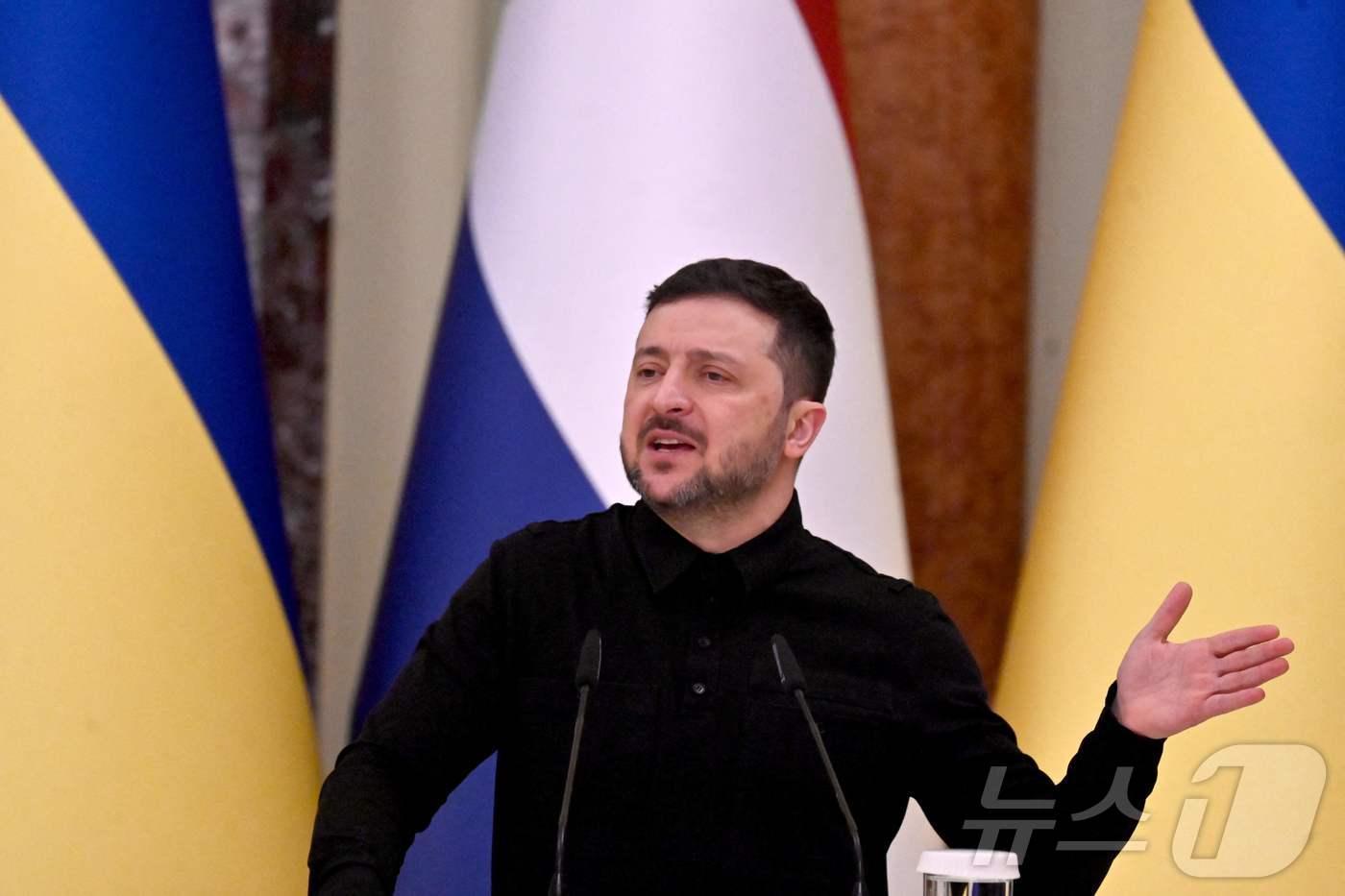 본문 이미지 - 볼로디미르 젤렌스키 우크라이나 대통령. 2026.03.08 ⓒ AFP=뉴스1