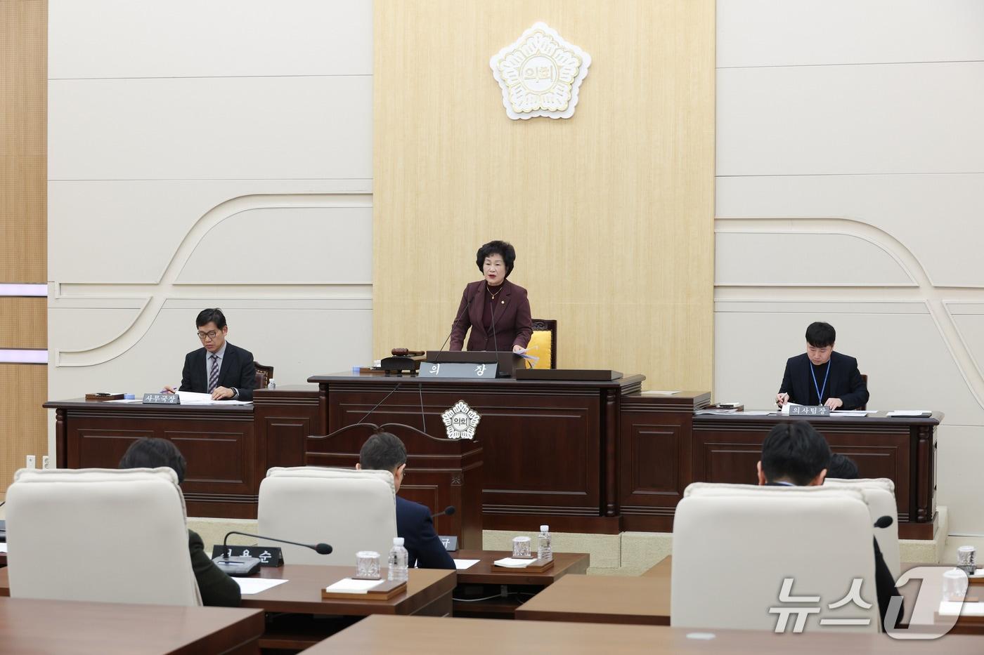 본문 이미지 - 대전 동구의회 본회의 모습.(동구의회 제공. 재판매 및 DB금지)/뉴스1