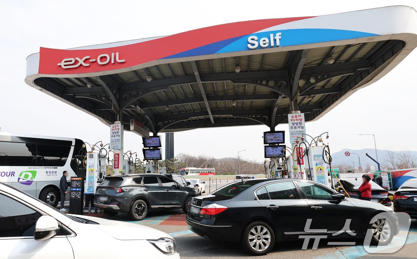 본문 이미지 - 서울 서초구 경부고속도로 만남의광장 휴게소. ⓒ 뉴스1 오대일 기자