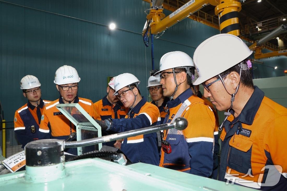 본문 이미지 - 포스코 포항제철소가 중앙수리섹션 혁신공장 활동을 마무리했다.(포항제철소 제공, 재판매 및 DB금지) 2026.3.11/뉴스1