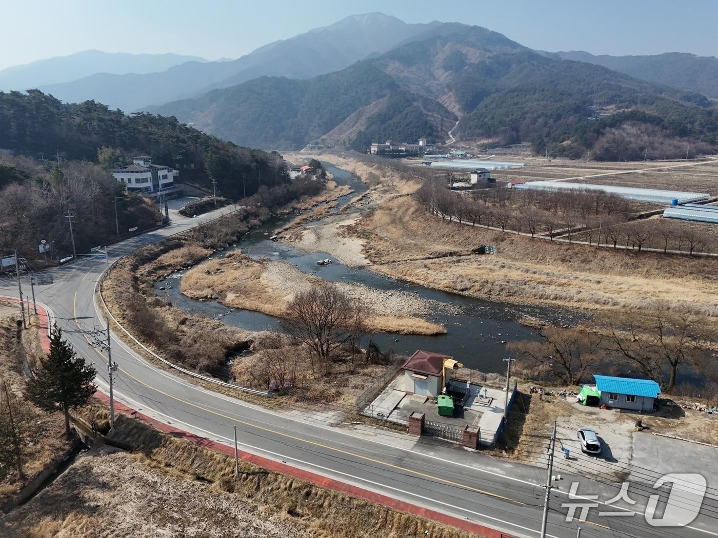 본문 이미지 -  전북 남원시 람천 전경.(남원시 제공. 재판매 및 DB금지)/뉴스1