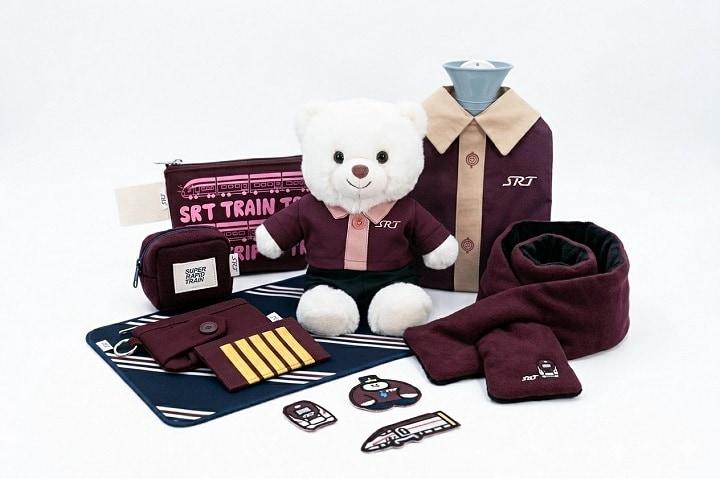 본문 이미지 - SRT 튼튼베어 굿즈.(SR 제공)