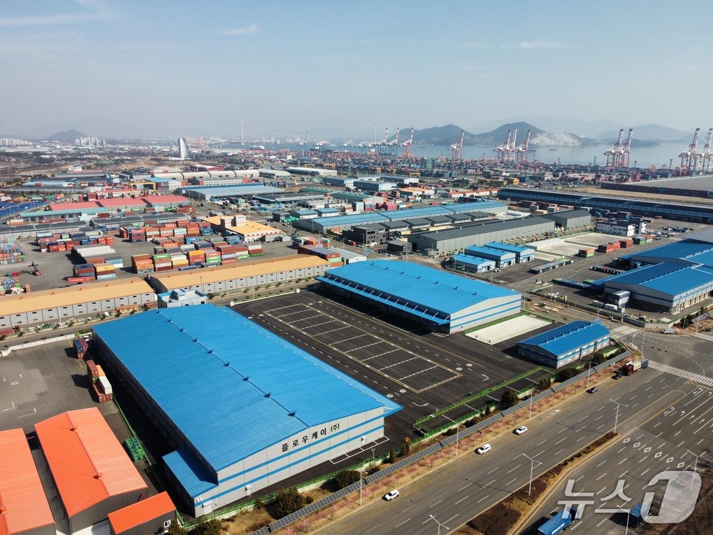 본문 이미지 - 광양항 배후단지내 플로우케이 광양물류센터  