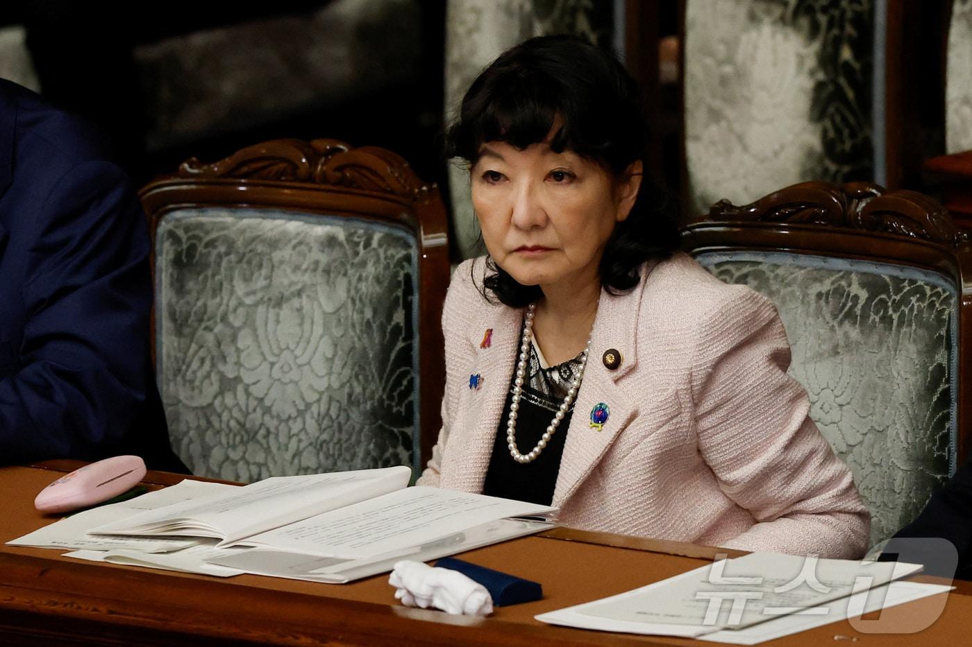 본문 이미지 - 가타야마 사쓰키 일본 재무상. 2026.02.20 ⓒ 로이터=뉴스1