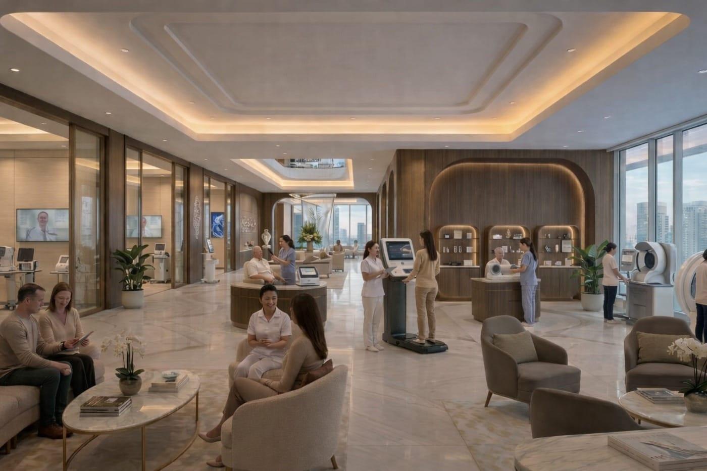 본문 이미지 - 포스코이앤씨 AI헬스케어 서비스 콘셉트 이미지.(포스코이앤씨 제공) / 뉴스1 ⓒ News1