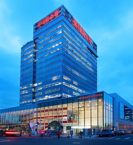 본문 이미지 - 롯데홈쇼핑 사옥 전경.(롯데홈쇼핑 제공) 