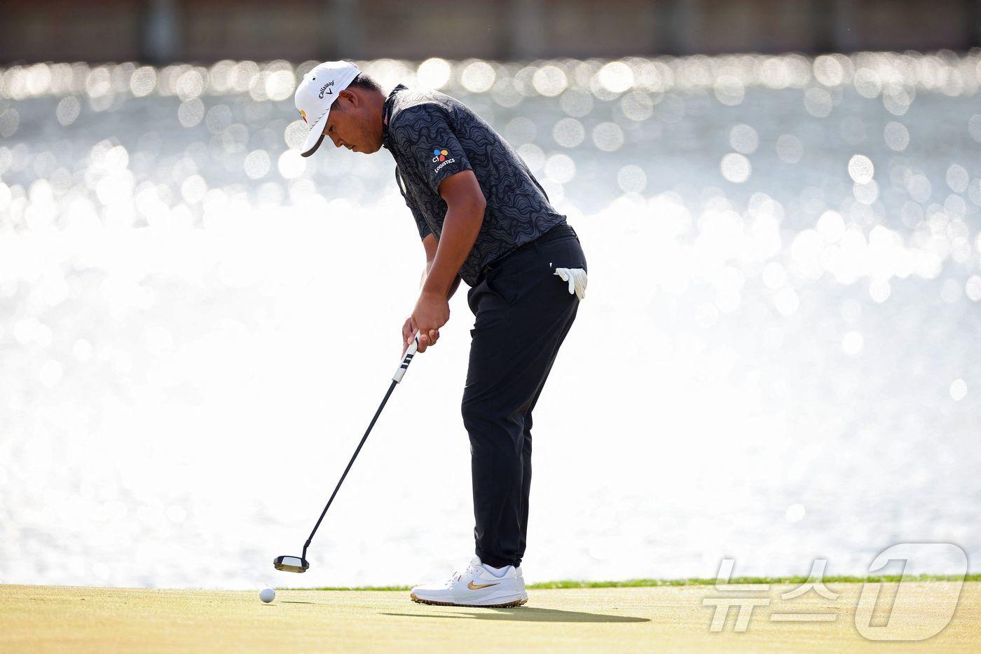 본문 이미지 - PGA 투어의 김시우. ⓒ AFP=뉴스1