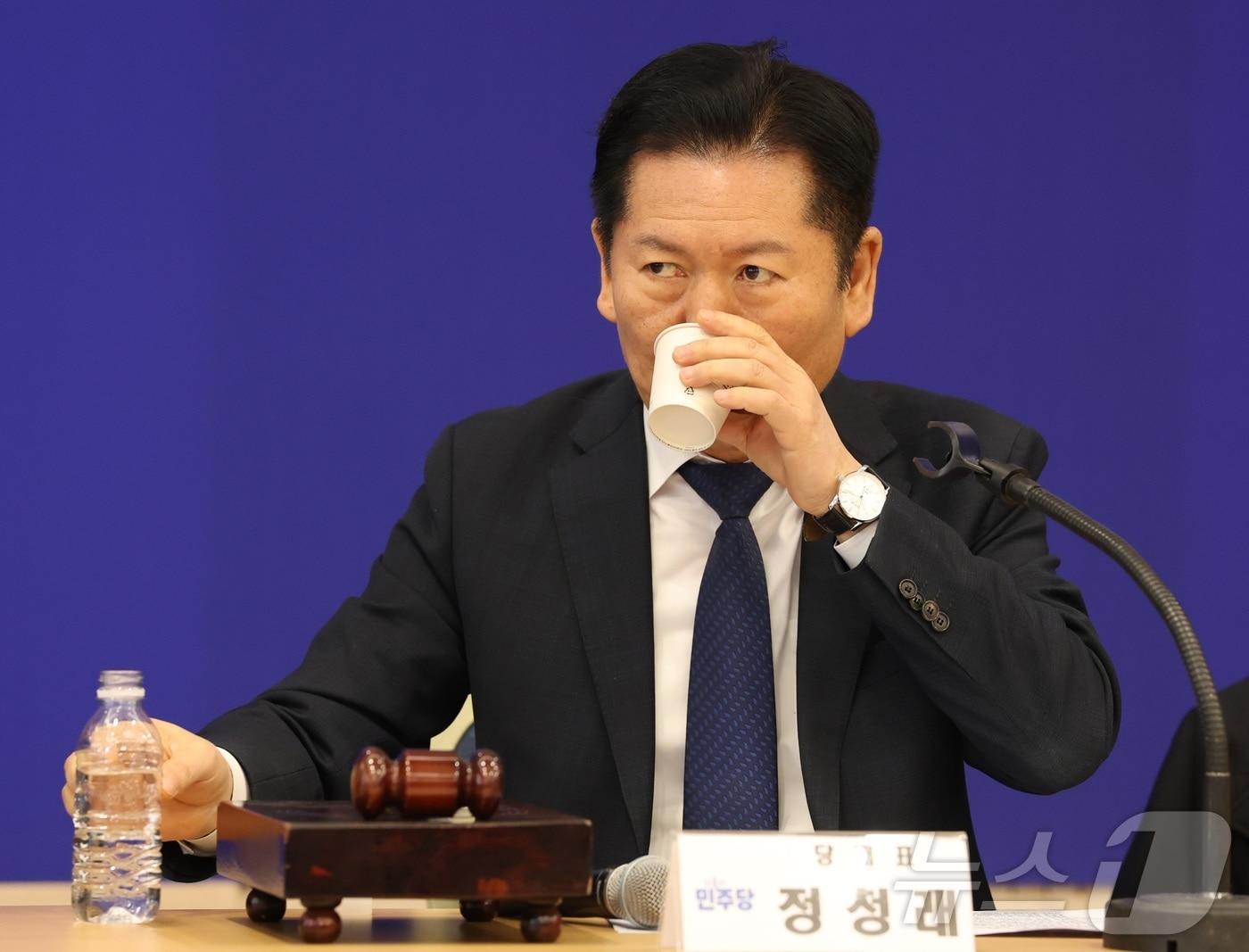 본문 이미지 - 정청래 더불어민주당 대표. ⓒ 뉴스1 유경석 기자