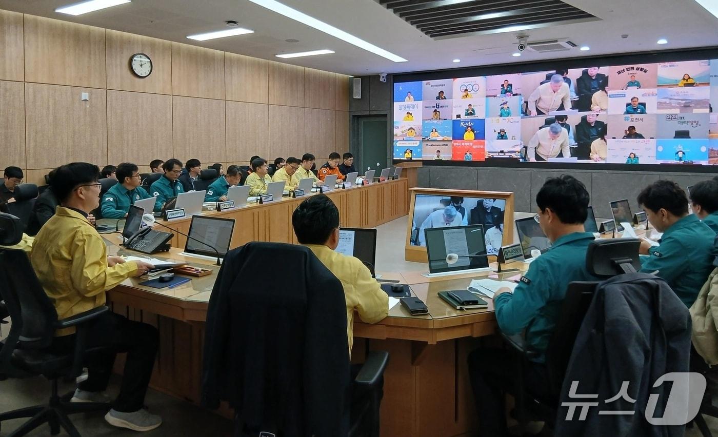 본문 이미지 - ‘여름철 호우 대비 사전 재해예방대책 T/F 3차 회의’ 자료사진.(경기도 제공. 재판매 및 DB금지)
