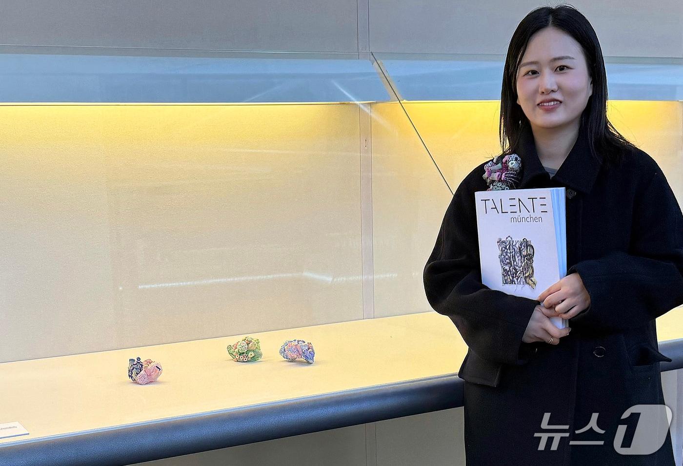 본문 이미지 - 계명대 대학원생 정수빈씨가 독일에서 열린 탈렌테 뮌헨에 초청돼 작품을 선보였다. (계명대 제공. 재판매 및 DB 금지)