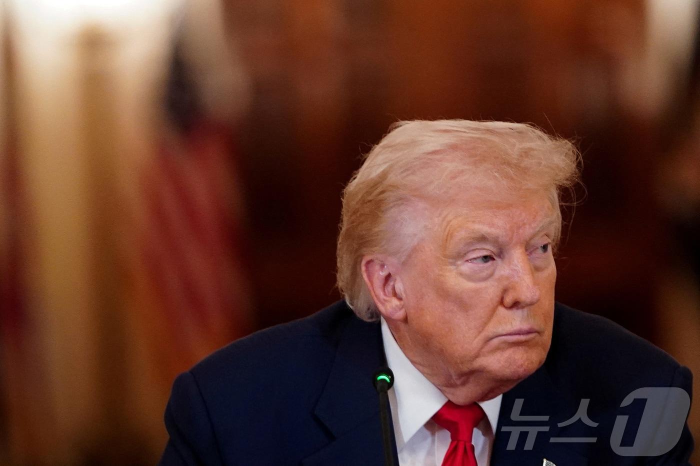 본문 이미지 - 도널드 트럼프 미국 대통령. 2026.03.06 ⓒ 로이터=뉴스1