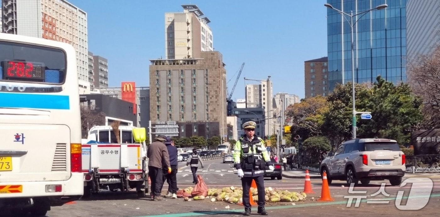 본문 이미지 - 사고 현장(독자제공. 재판매 및 DB금지)/뉴스1