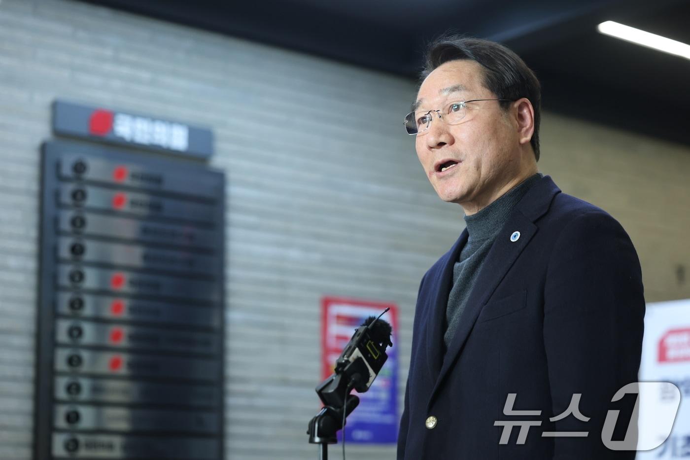 본문 이미지 - 유정복 인천시장. 2026.3.13 ⓒ 뉴스1 이승배 기자