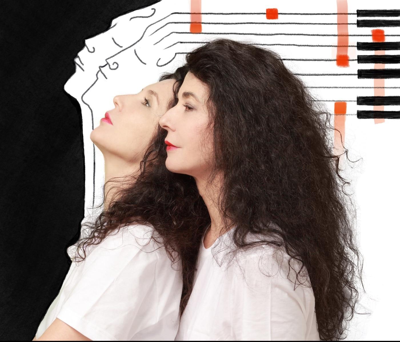 본문 이미지 - 카티아와 마리엘 라베크 자매(c) Pauline Delassus-Philharmonie de Paris BD(LG아트센터 제공)