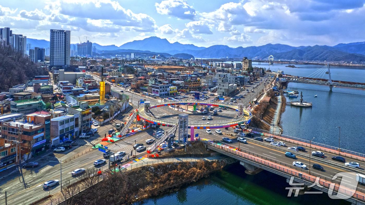 본문 이미지 - 춘천 소양아트서클 전경.(춘천시 제공, 재판매 및 DB금지)