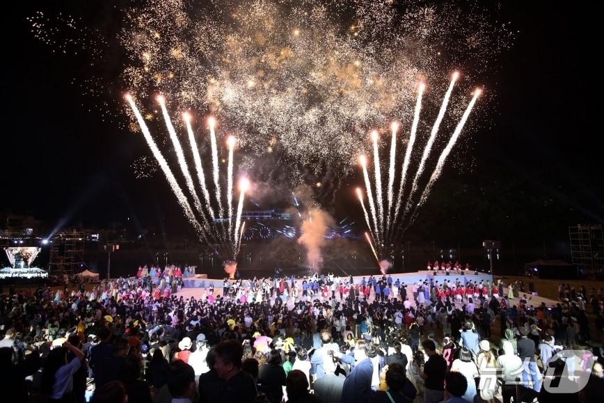 본문 이미지 - 지난해 열린 밀양아리랑대축제.(밀양시 제공. 재판매 및 DB금지)