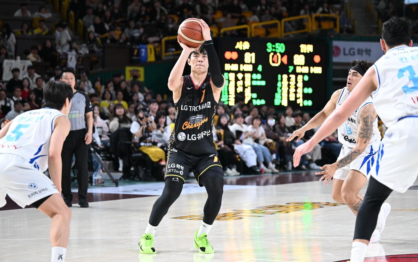 본문 이미지 - 창원 LG의 유기상. (KBL 제공)