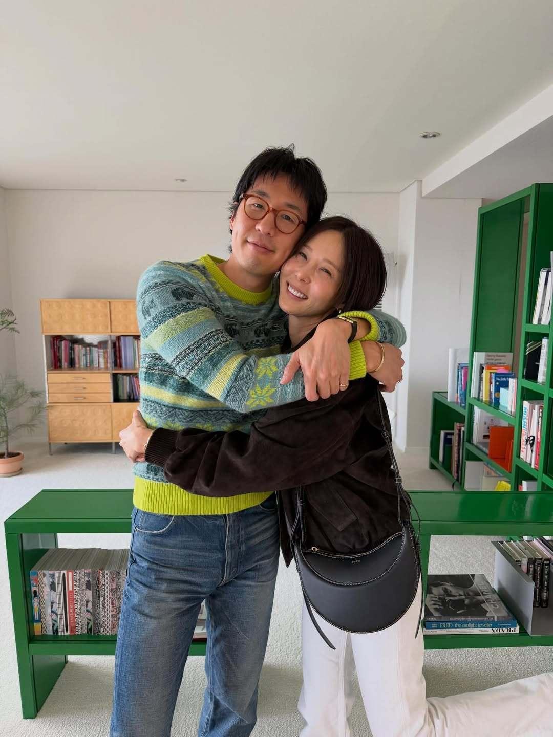 본문 이미지 - 마이큐와 김나영(SNS 갈무리)