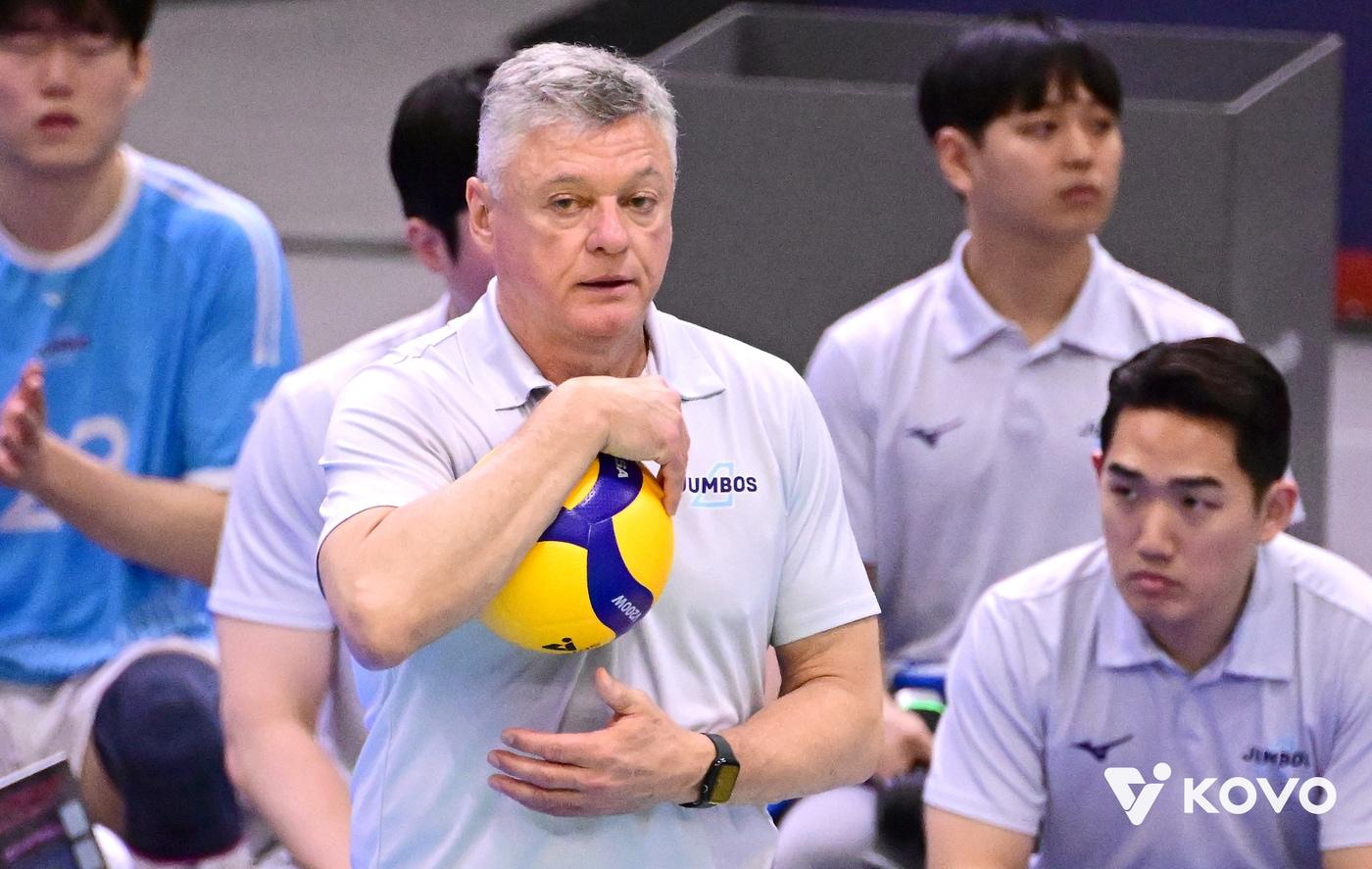 본문 이미지 - 헤난 달 조토 대한항공 감독. (KOVO 제공)