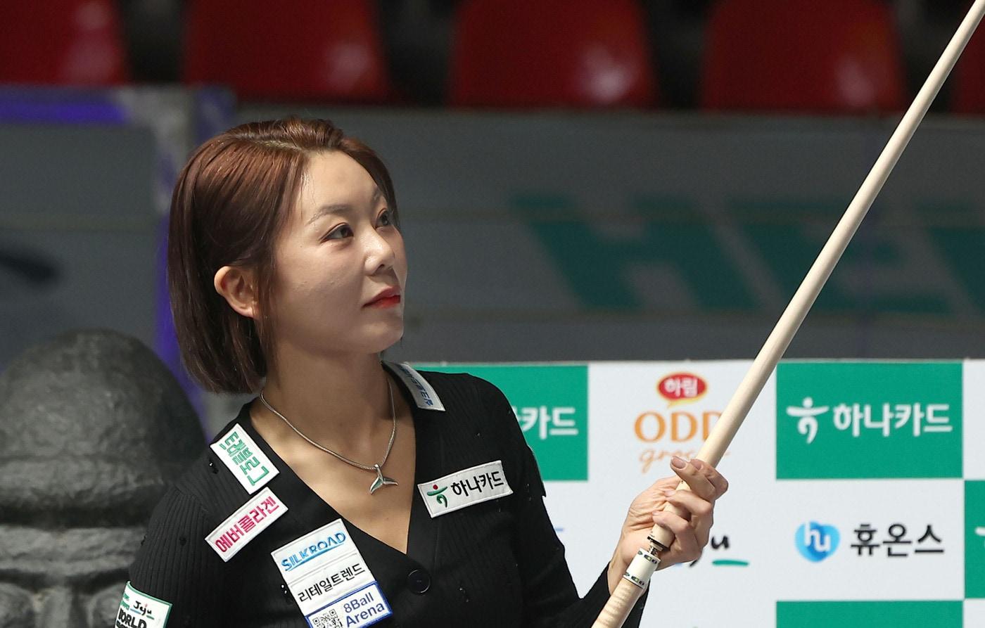 본문 이미지 -  당구여제 김가영이 월드챔피언십 3연패에 도전한다.(PBA 제공)