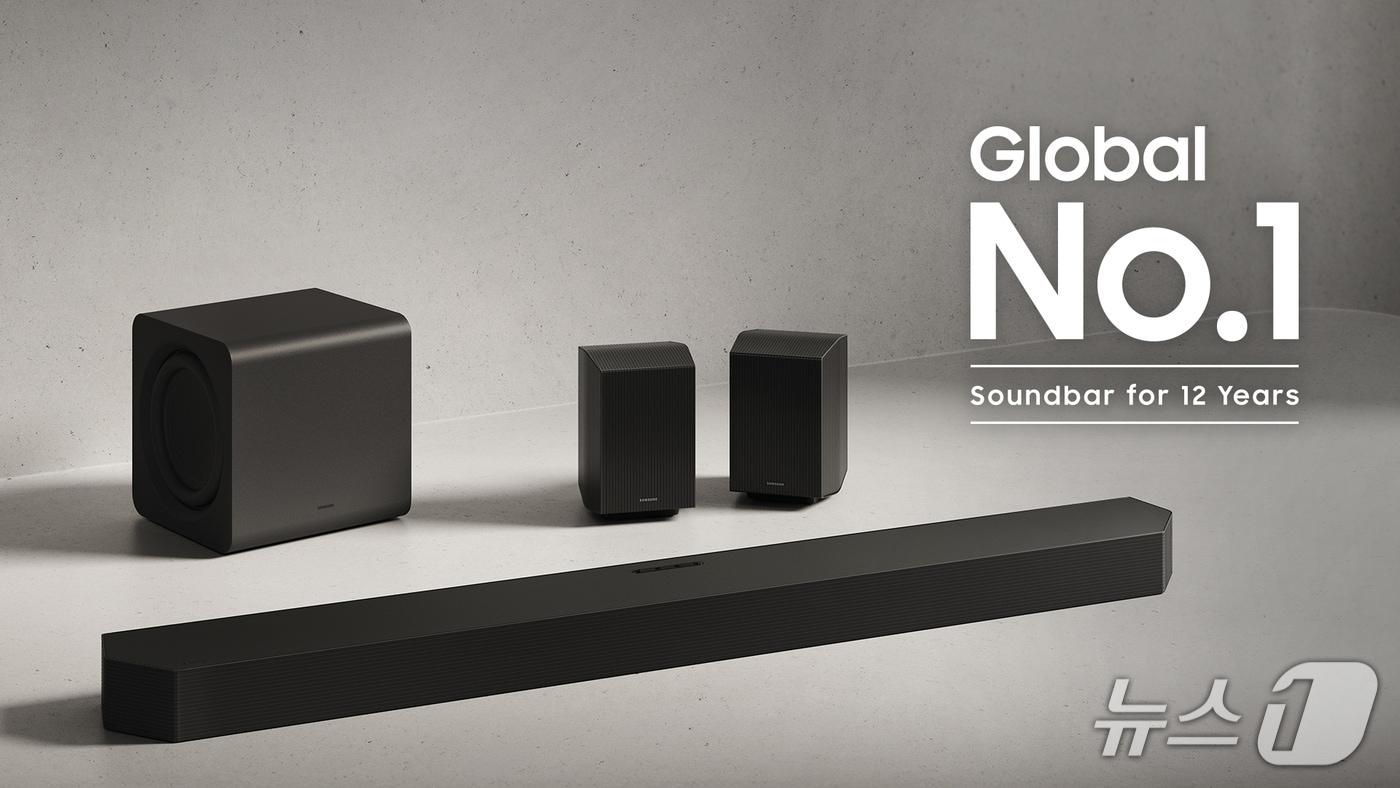 본문 이미지 -  삼성전자가 글로벌 사운드바 시장에서 12년 연속 1위를 달성하며 오디오·비주얼 분야의 리더십을 굳건히 했다. (사진제공 = 삼성전자)