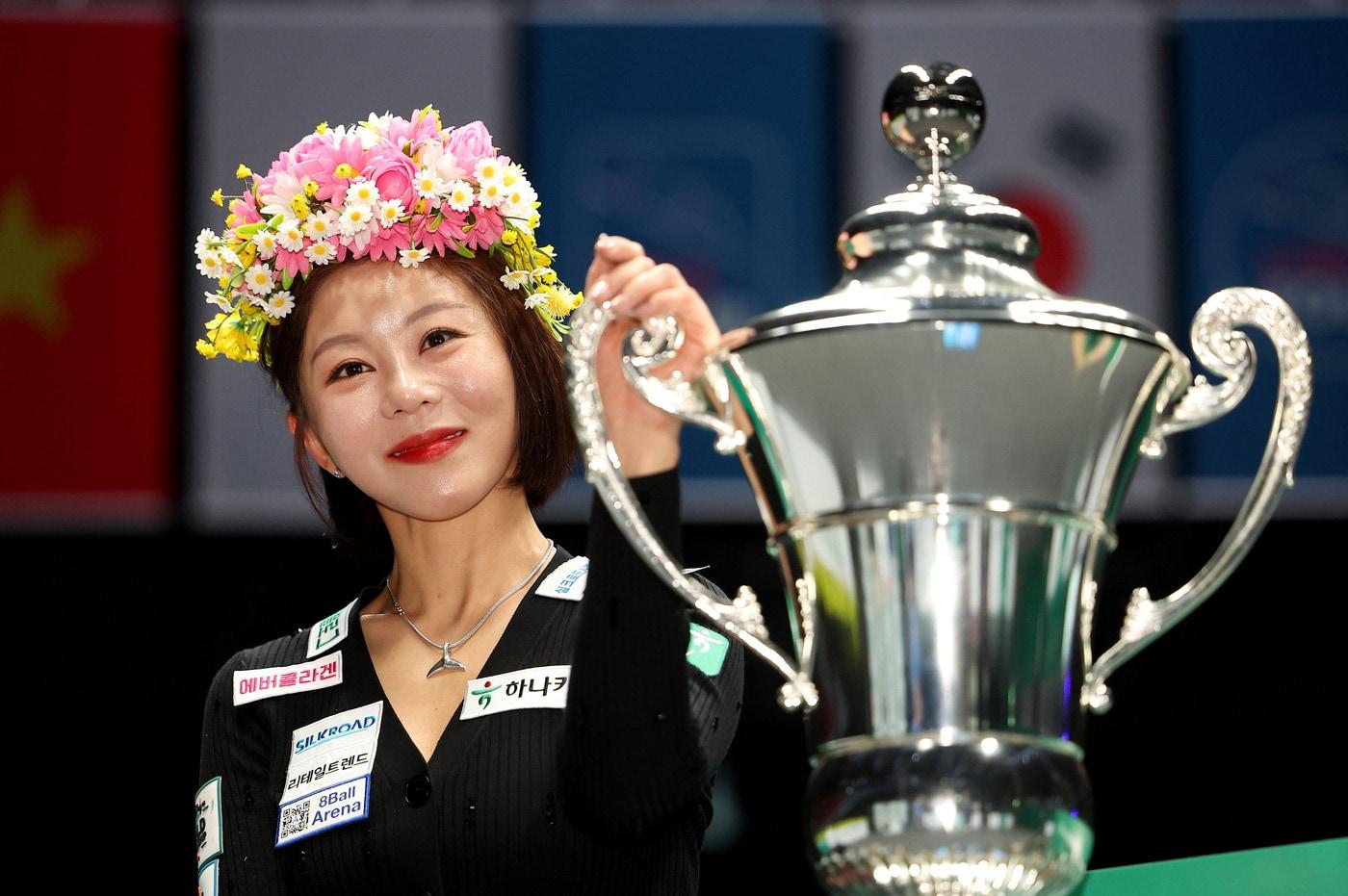 본문 이미지 - 왕중왕전 3연패를 일군 김가영(PBA 제공) 