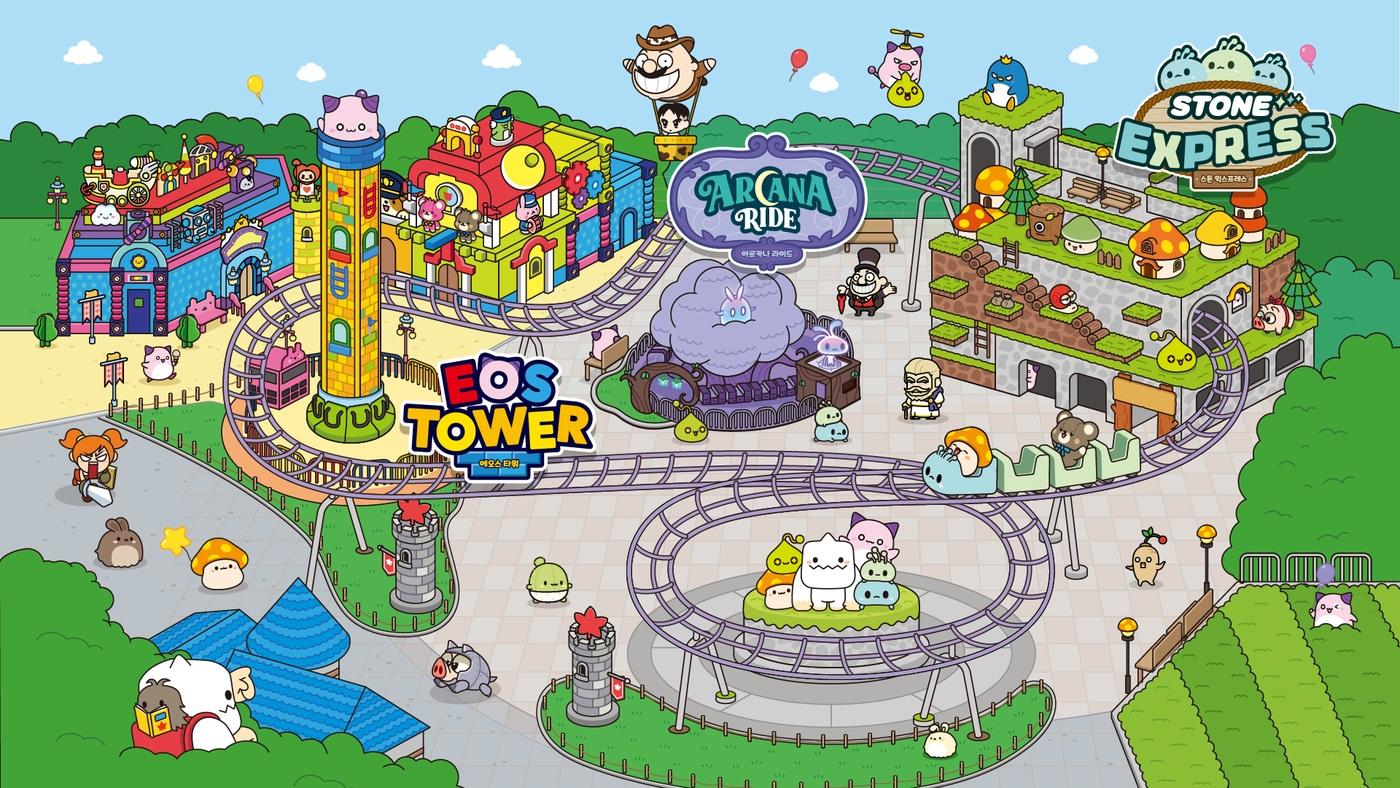 본문 이미지 - 메이플 아일랜드 존 오픈(롯데월드어드벤처 제공)