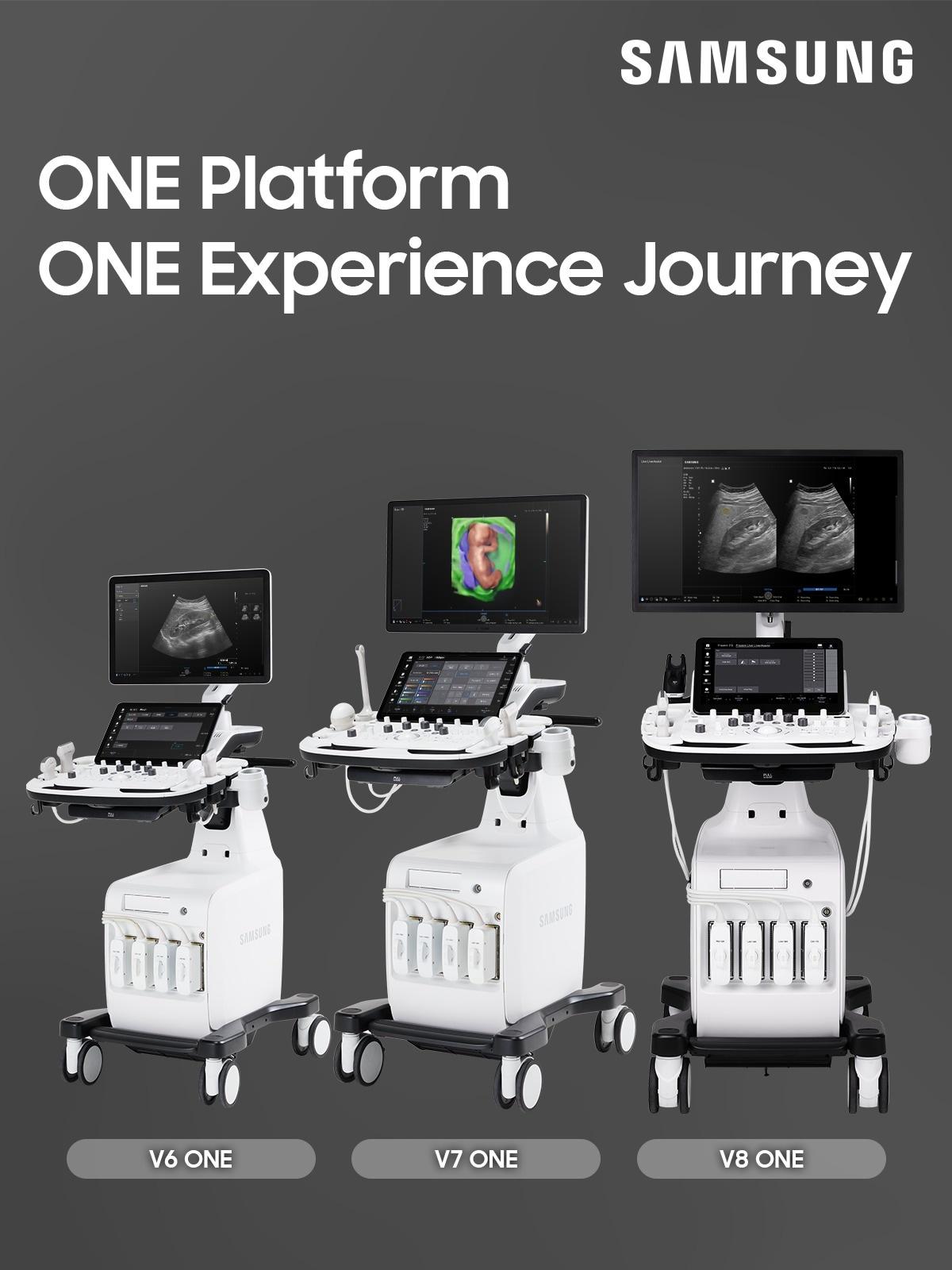 본문 이미지 - 삼성 초음파 플랫폼 브랜드 '원플랫폼' (삼성메디슨 제공)