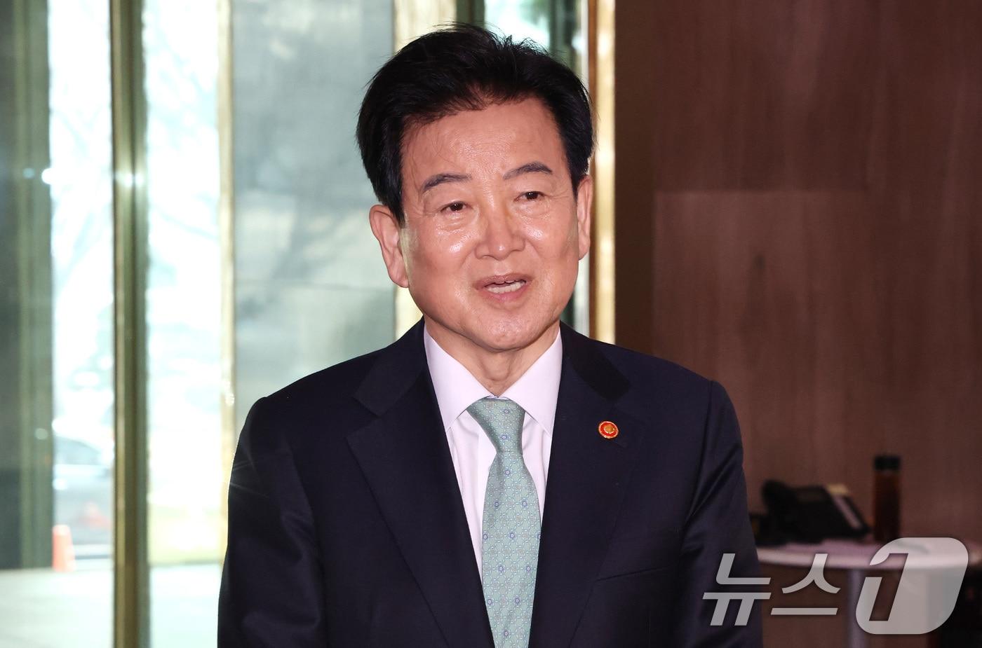 본문 이미지 - 정동영 통일부 장관 ⓒ 뉴스1 임세영 기자