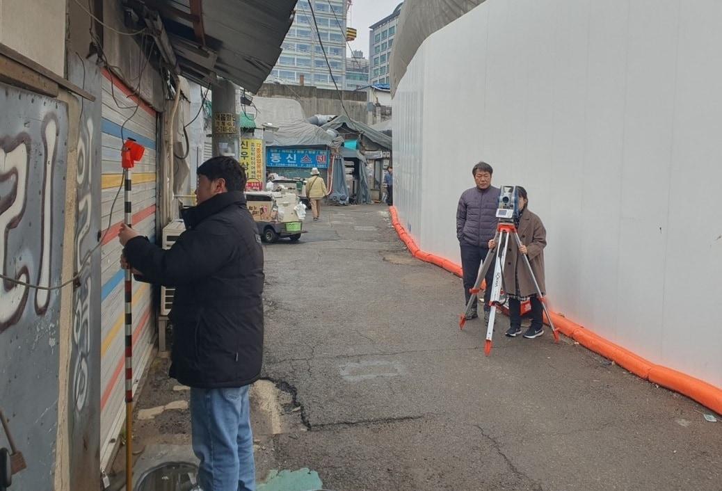 본문 이미지 - 세운5구역, 건물 기울기 등 모니터링