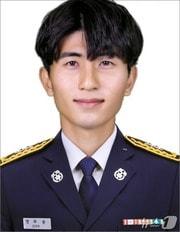 본문 이미지 - 해남소방서 땅끝119안전센터 소속 정무웅 소방교.(해남소방서 제공. 재판매 및 DB 금지)