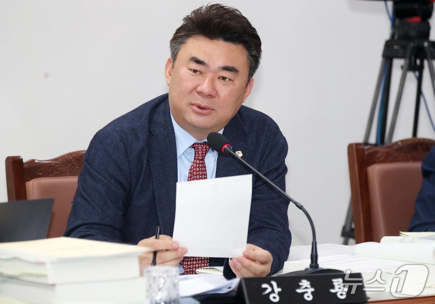 본문 이미지 - 강충룡 제주특별자치도의회 부의장(국민의힘, 서귀포시 송산동·효돈동·영천동).(제주특별자치도의회 제공, 재판매 및 DB 금지)