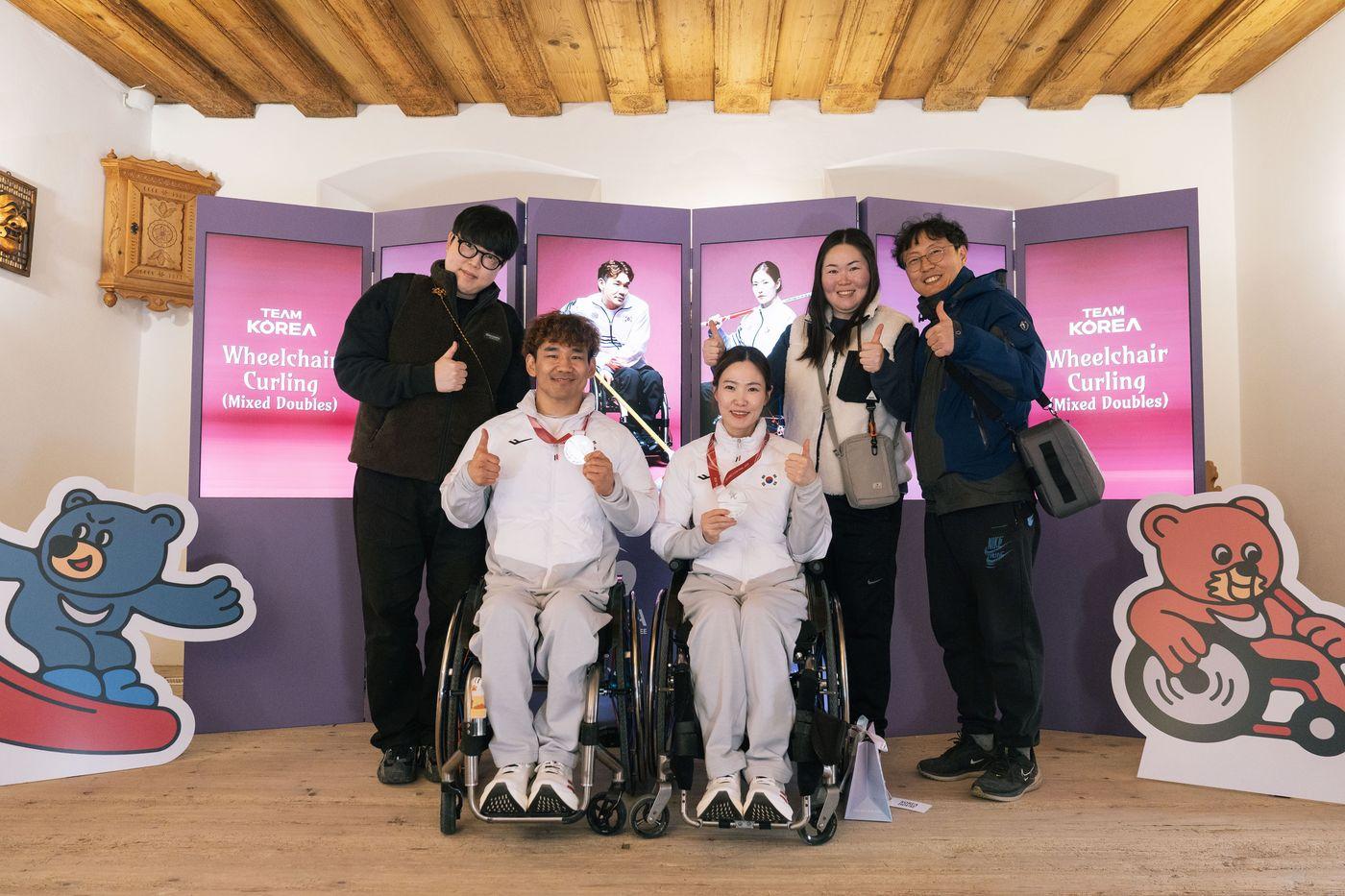 본문 이미지 - 2026 밀라노·코르티나 동계패럴림픽 기간 운영됐던 코리아하우스 (대한장애인체육회 제공)