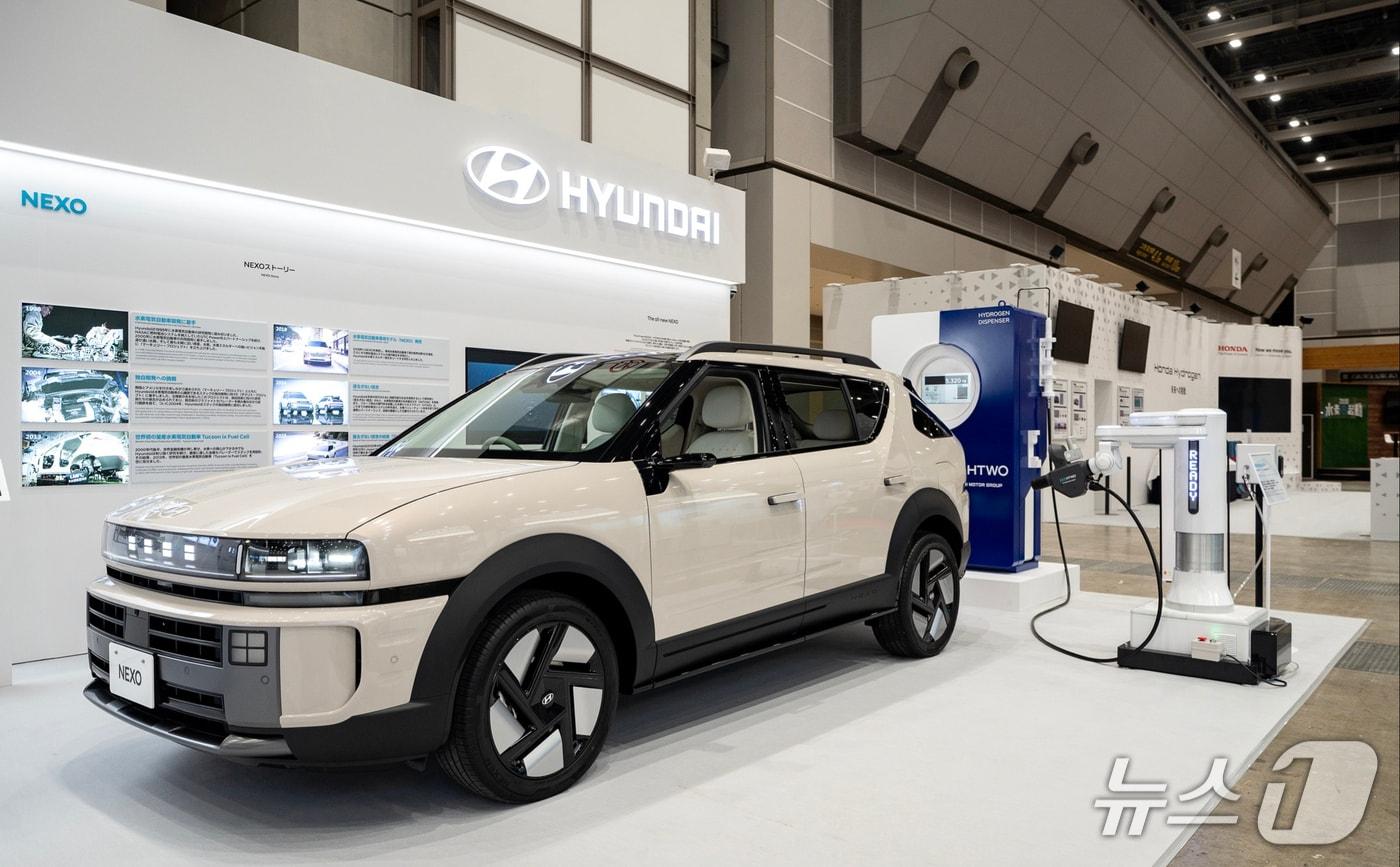 본문 이미지 - 국제 수소 & 연료전지 엑스포 2026 현대자동차그룹 부스 전경(현대차그룹 제공)