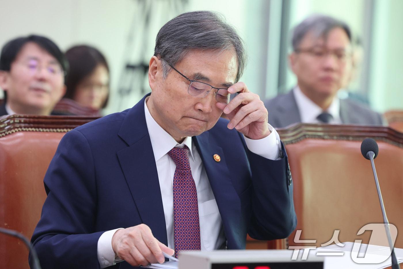 본문 이미지 - 조현 외교부 장관. 2026.3.17 ⓒ 뉴스1 신웅수 기자