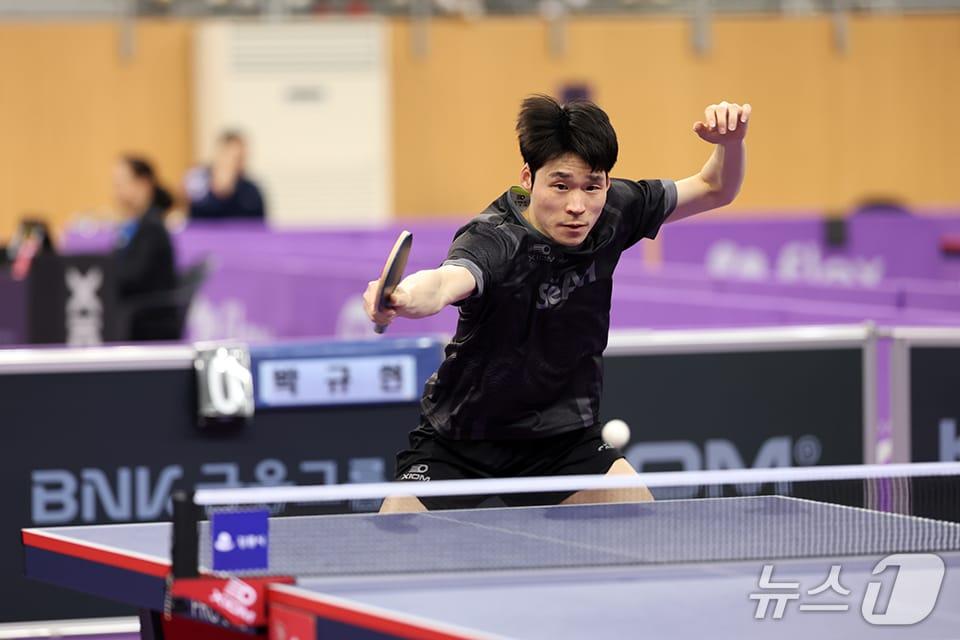 본문 이미지 - 지난해 전국남녀종별탁구선수권대회 경기 모습.(대전탁구협회제공. 재판매 및 DB금지)/뉴스1