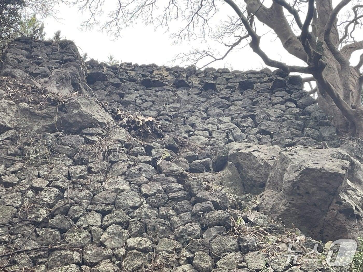본문 이미지 - 제주성의 여장시설.(제주도 세계유산본부 제공. 재판매 및 DB 금지)/뉴스1 